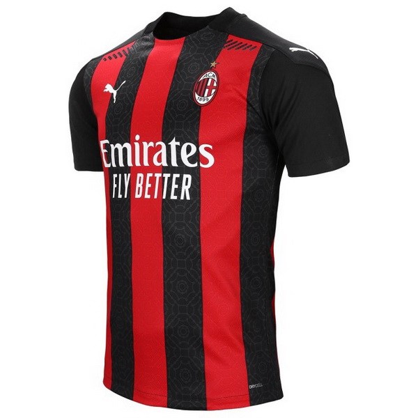 Tailandia Camiseta AC Milan 1ª Kit 2020 2021 Rojo